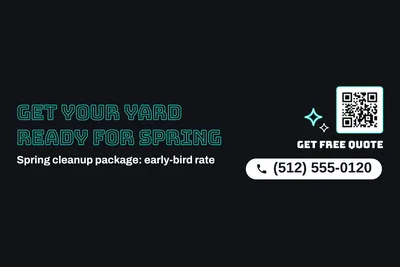 Neon night · Big Offer: Get Your Yard Ready For Spring