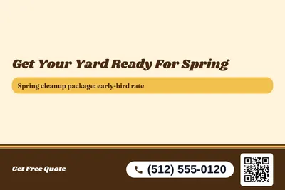 Retro 70s · Offer Menu: Get Your Yard Ready For Spring