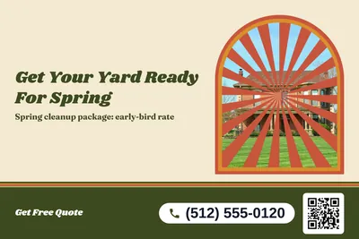 Retro 70s · Photo Frame: Get Your Yard Ready For Spring