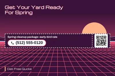 Synthwave · Coupon: Get Your Yard Ready For Spring