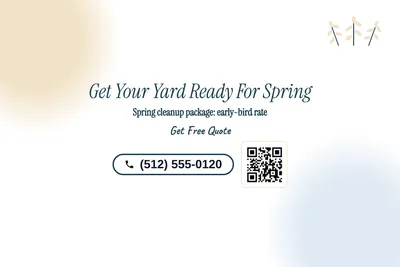 Soft watercolour · Big Offer: Get Your Yard Ready For Spring