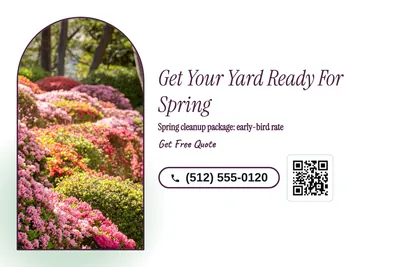 Soft watercolour · Checklist: Get Your Yard Ready For Spring