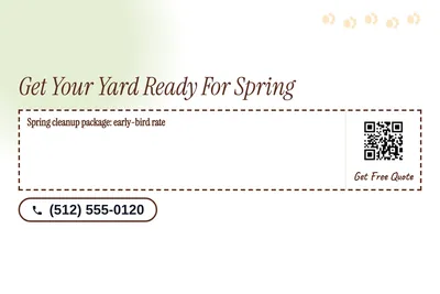 Soft watercolour · Coupon: Get Your Yard Ready For Spring