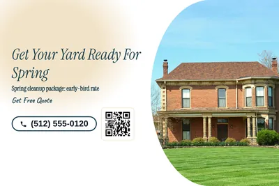 Soft watercolour · Split: Get Your Yard Ready For Spring