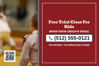Vintage Americana · Phone Billboard: Free Trial Class For Kids