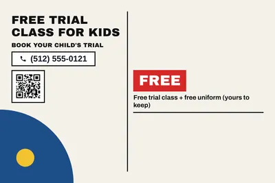 Bauhaus · Checklist: Free Trial Class For Kids