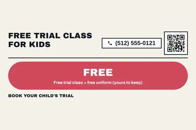 Bauhaus · Offer Menu: Free Trial Class For Kids