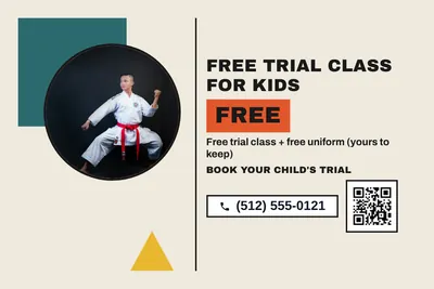 Bauhaus · Photo Frame: Free Trial Class For Kids