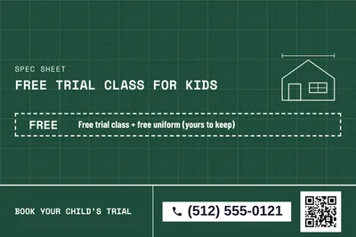 Blueprint · Coupon: Free Trial Class For Kids