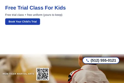 Clean Photo · Photo Bottom Strip: Free Trial Class For Kids