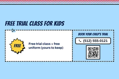 Comic pop · Coupon: Free Trial Class For Kids