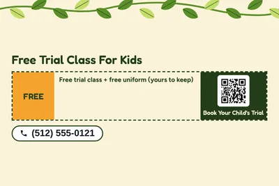 Jungle · Coupon: Free Trial Class For Kids