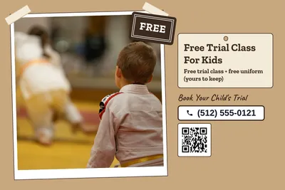 Kraft and stamp · Photo Hero: Free Trial Class For Kids