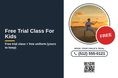 Local Offer · Split Panel: Free Trial Class For Kids