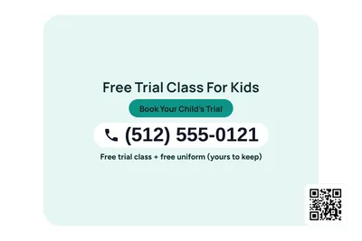 Modern · Phone Billboard: Free Trial Class For Kids
