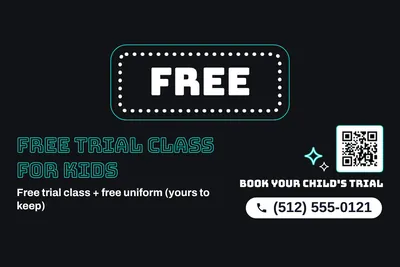 Neon night · Big Offer: Free Trial Class For Kids