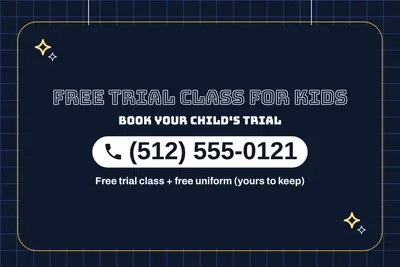 Neon night · Phone Billboard: Free Trial Class For Kids