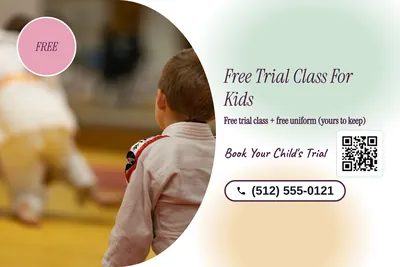 Soft watercolour · Photo Hero: Free Trial Class For Kids