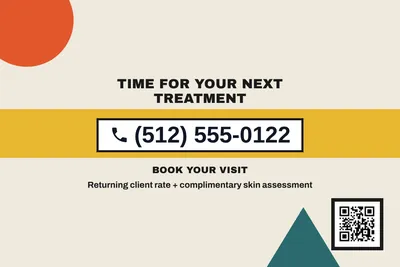 Bauhaus · Phone Billboard: Time For Your Next Treatment