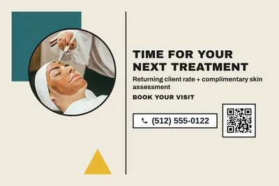Bauhaus · Photo Frame: Time For Your Next Treatment