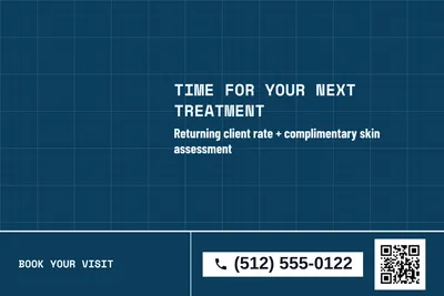 Blueprint · Big Offer: Time For Your Next Treatment