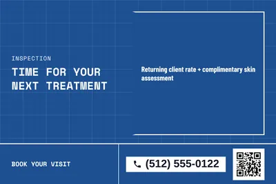 Blueprint · Checklist: Time For Your Next Treatment