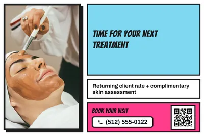Comic pop · Photo Frame: Time For Your Next Treatment