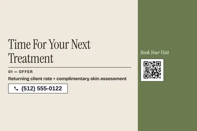 Contemporary · Checklist: Time For Your Next Treatment