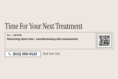 Contemporary · Coupon: Time For Your Next Treatment