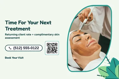 Jungle · Photo Frame: Time For Your Next Treatment