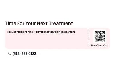 Modern · Coupon: Time For Your Next Treatment