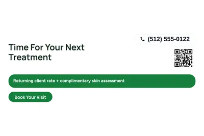 Modern · Offer Menu: Time For Your Next Treatment