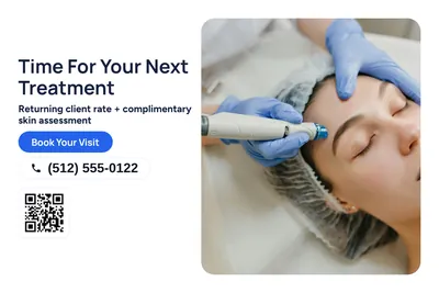 Modern · Photo Hero: Time For Your Next Treatment