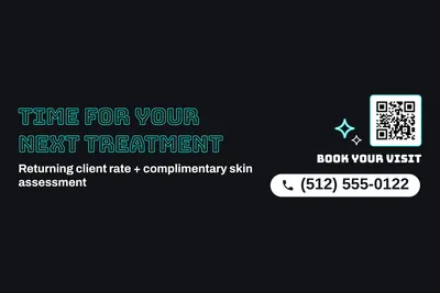 Neon night · Big Offer: Time For Your Next Treatment