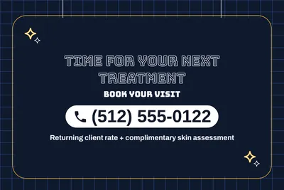 Neon night · Phone Billboard: Time For Your Next Treatment
