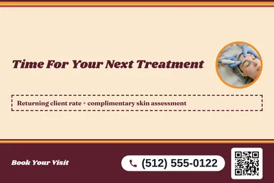 Retro 70s · Coupon: Time For Your Next Treatment