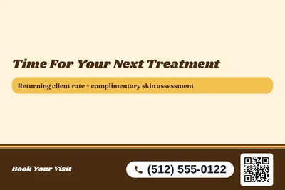 Retro 70s · Offer Menu: Time For Your Next Treatment