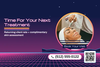 Synthwave · Photo Frame: Time For Your Next Treatment