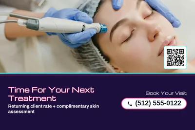 Synthwave · Photo Hero: Time For Your Next Treatment