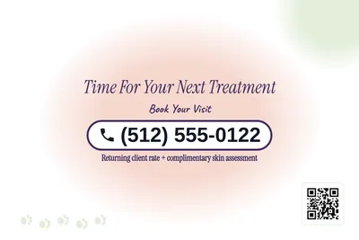 Soft watercolour · Phone Billboard: Time For Your Next Treatment