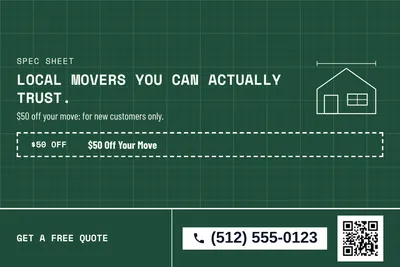 Blueprint · Coupon: Local Movers You Can Actually Trust.