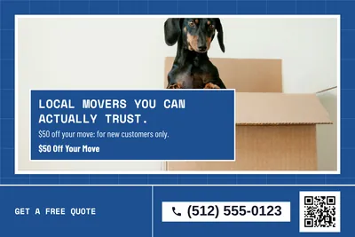 Blueprint · Photo Hero: Local Movers You Can Actually Trust.