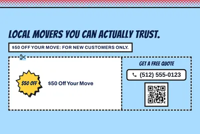 Comic pop · Coupon: Local Movers You Can Actually Trust.