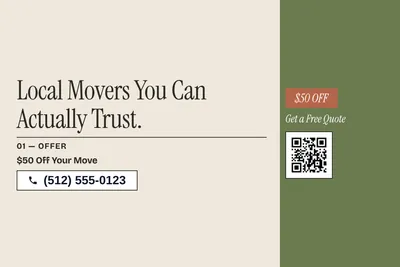 Contemporary · Checklist: Local Movers You Can Actually Trust.