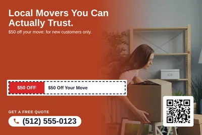 Local Offer · Coupon: Local Movers You Can Actually Trust.
