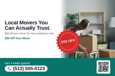 Local Offer · Seal and Photo: Local Movers You Can Actually Trust.