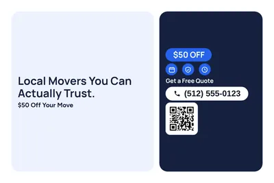 Modern · Checklist: Local Movers You Can Actually Trust.