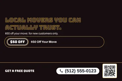 Neon night · Offer Menu: Local Movers You Can Actually Trust.