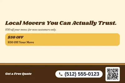 Retro 70s · Offer Menu: Local Movers You Can Actually Trust.