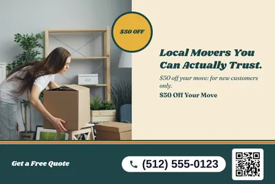 Retro 70s · Split: Local Movers You Can Actually Trust.